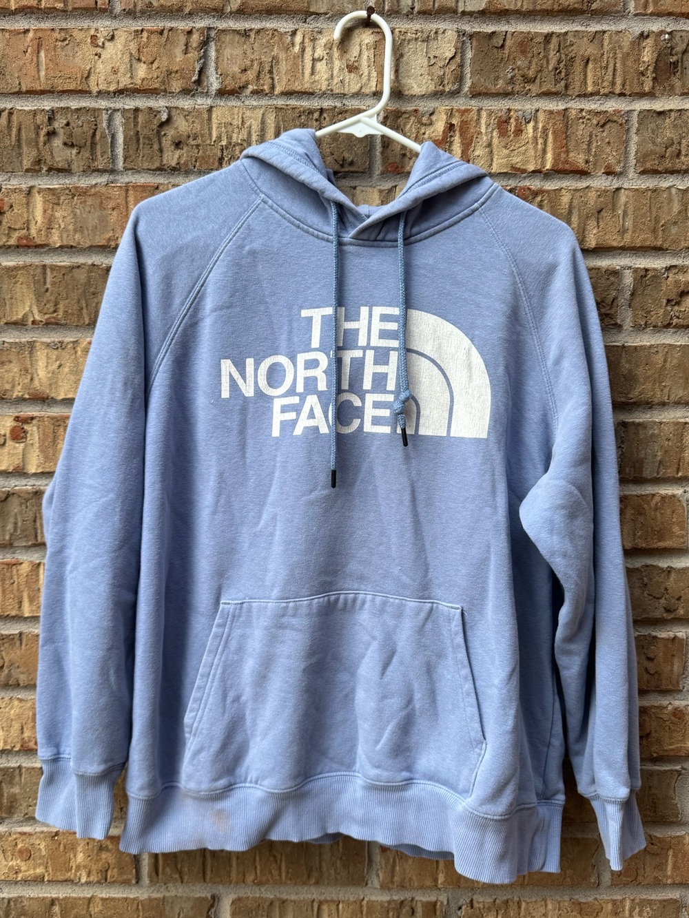 The North Face Womens Light Blue Logo Hoodie
